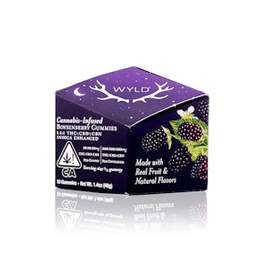 WYLD - Edible - Boysenberry - 1:1:1 - THC:CBD:CBN - Gummies - 100MG