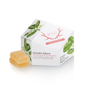 WYLD - GRAPEFRUIT 1:1:1 THC:CBG:CBC - WYLD