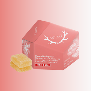 WYLD - WYLD Grapefruit 200mg THC : 100mg CBC : 100mg CBG