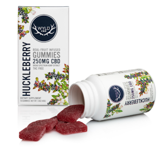 Wyld - Huckleberry CBD, Gummy, 10pk