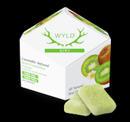Kiwi Gummies - 1:1 THC:THCv - 10 Pack -WYLD