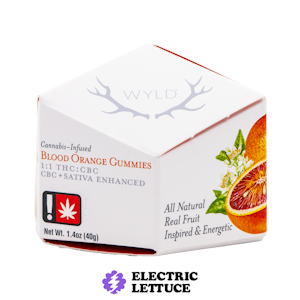 Wyld - Wyld 1:1 THC:CBC Blood Orange Gummy 100mg