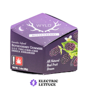 Wyld 1:1:1 THC:CBD:CBN Boysenberry Gummy 100mg