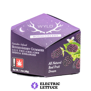 Wyld - Wyld 1:1:1 THC:CBD:CBN Boysenberry Gummy 100mg