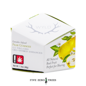 Wyld 1:1 THC:CBG Pear Gummy 100mg