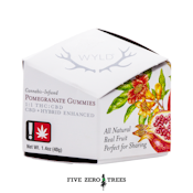 Wyld 1:1 THC:CBD Pomegranate Gummy 100mg