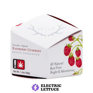 Wyld - Wyld Sativa Raspberry Gummy 100mg