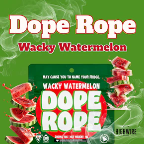 Dope Rope Wacky Watermelon 200mg