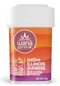 Wana Quick - Illinois Sunrise (SATIVA) - 10ct 100mg