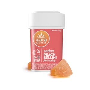 WANA - Edibles | Wana Quick | Peach Bellini | 100mg