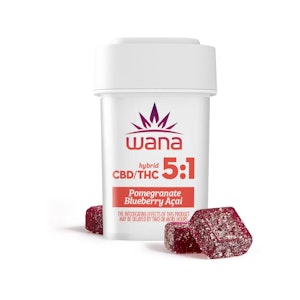 WANA - Edibles | Wana | Pomegranate Blueberry Acai 5:1 | 100mg