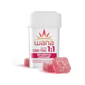 Wana Classics | Strawberry Lemonade 1:1 | 10pk/100mg Soft Chews