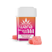 Wana | 1:1:1 THC/CBG/CBD | Passionfruit Pineapple