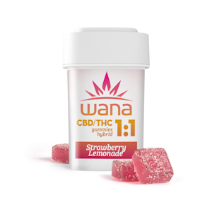 Wana Edibles - Wana | 1:1 THC/CBD | Strawberry Lemonade