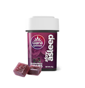 Wana Optimals - Fast Asleep Dream Berry (Indica) 2:1:1:1 CBD:CBN:CBG:THC Gummies - 20mg