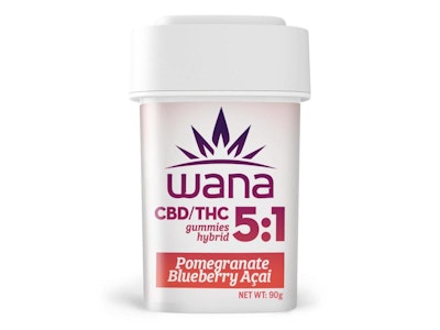 WANA - Wana - Pomegranate Blueberry Acai 5:1 - 100mg