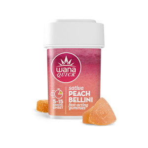 Wana Quick - Wana Quick | Peach Bellini | 10mg per piece | Sativa
