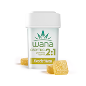 Wana | 2:1 CBD/ THC | Exotic Yuzu