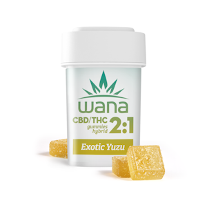 Wana Edibles - Wana | 2:1 CBD/ THC | Exotic Yuzu