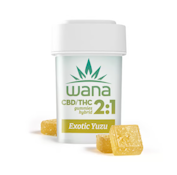 Wana - Exotic Yuzu Gummies 2:1 CBD:THC