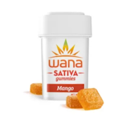 Organic Wana Sour Gummies - Mango Sativa 10ct