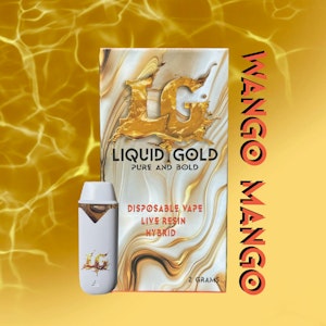 LIQUID GOLD - Liquid Gold | Live Resin Disposable Pen | Wango Mango | 2g