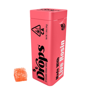 DROPS - Watermelon (Oreoz) (H) | 5mg 20Pk Live Rosin Jellies | Drops