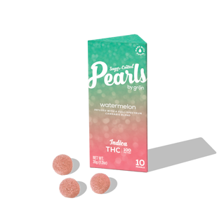 Pearls - Pearls | Watermelon Pearls | THC -Indica (100mg)