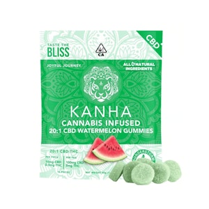 KANHA - Kanha 20:1 CBD:THC Watermelon Gummies 210mg