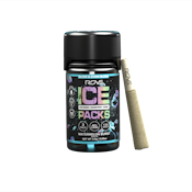 Rove Ice Packs | Watermelon Burst (I) - Rosin, Diamond, Hash Infused Pre-Roll 5pk 0.5g