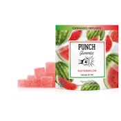 PUNCH Watermelon Gummies 100mg