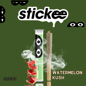 Stickee Watermelon Kush Live Resin Preroll 1.2g