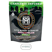 Master Makers - Live Rosin Gummies - Watermelon - Edible - 100mg