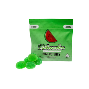 ¡MAS! - Watermelon | 5pk 100mg High Potency Gummies (H) | Mas