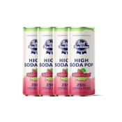 PABST Blue Ribbon Watermelon Melon Cannabis Infused High Soda Pop 4-Pack 48oz 100mg