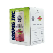 Pabst - High Soda - Watermelon Melon - 4pk - Beverages - 100mg
