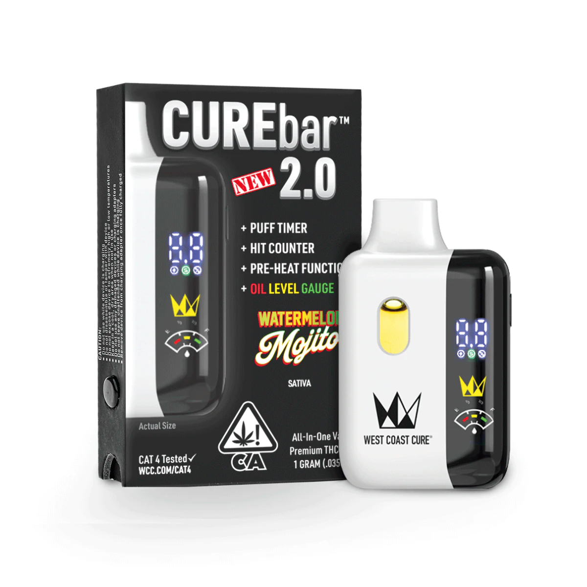 West Coast Cure - Watermelon Mojito (S) | 1g CUREbar All In One 2.0 | West Coast Cure Main Image