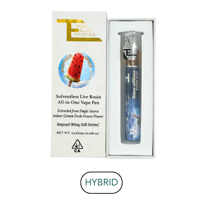 Team Elite Genetics - Team Elite Genetics - Live Rosin - Watermelon Popsicle - RTU - 0.5g Main Image