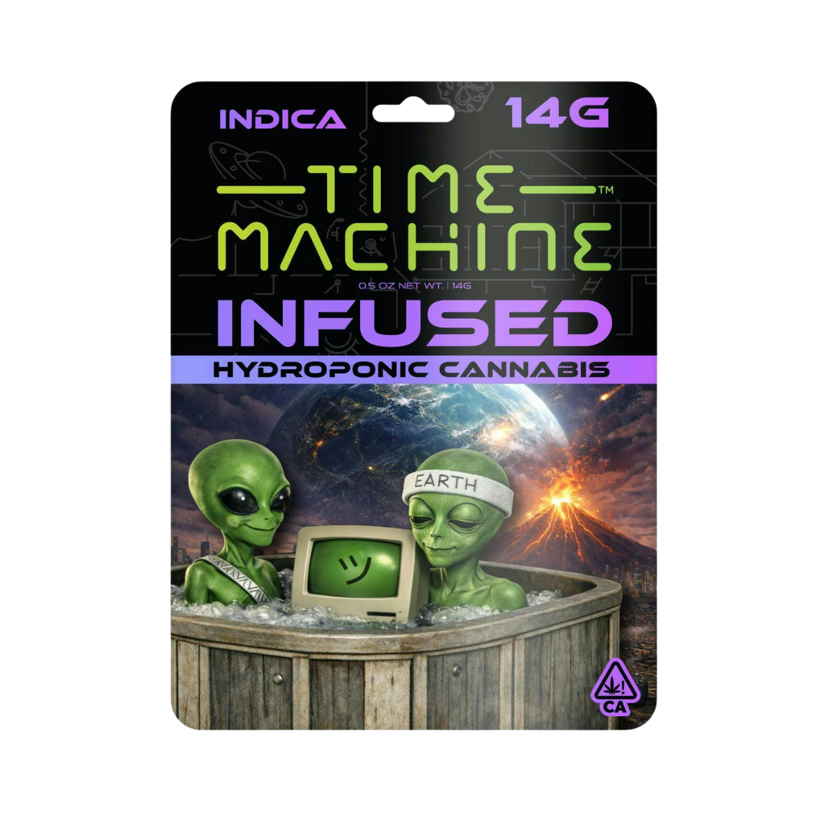 Time Machine - Watermelon Splash (I) | 14g Diamond Infused Flower | Time Machine Main Image