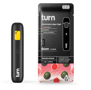 turn - Turn Down 1g Watermelon Sugar High Disposables