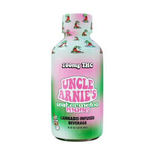 UNCLE ARNIE'S - Watermelon Wave | 100mg 8oz Beverage | Uncle Arnie's