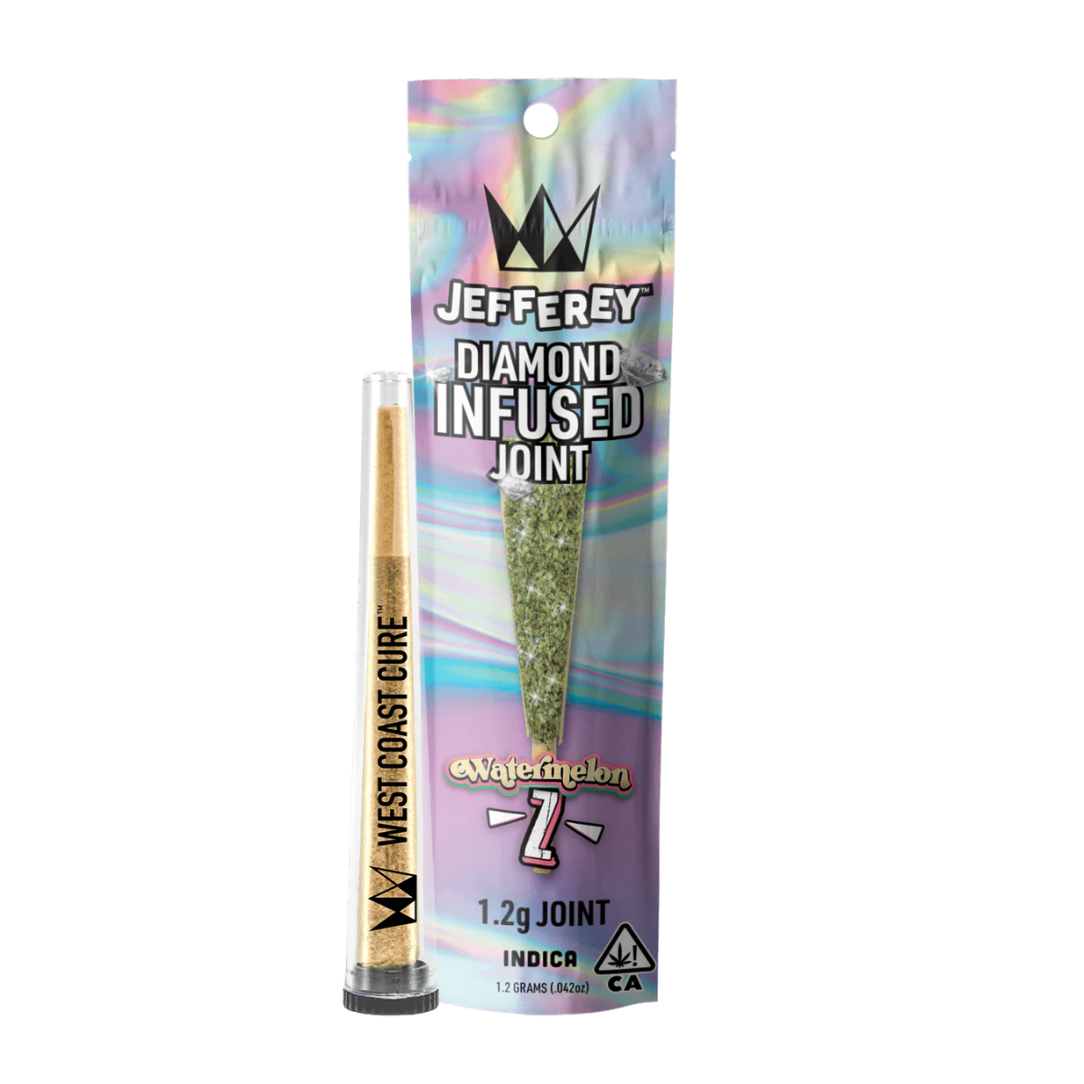 West Coast Cure - Watermelon Z (I) | 1.2g Jefferey Diamond Infused Joint | West Coast Cure Main Image
