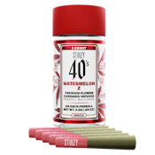 Watermelon Z (I) | 2.5g 5pk Infused 40s Prerolls | Stiiizy