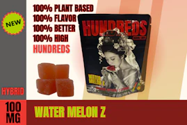 100mg THC Watermelon Z Gummies (10mg - 10 pack) - HUNDREDS