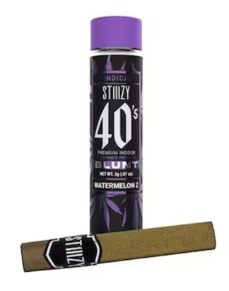 STIIIZY - STIIIZY-Watermelon Z-40's-Blunt-Infused Pre Roll-Indica-Kief-40%+-2g Main Image