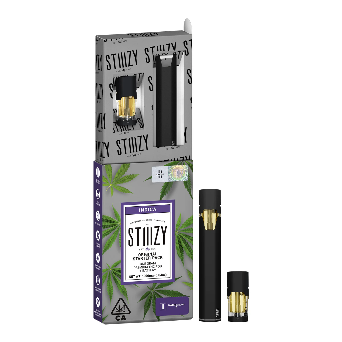 STIIIZY - Stiiizy Watermelon Z Starter Pack (Battery & POD) 1.0g Main Image