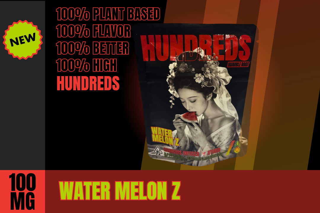 100mg THC Watermelon Z Gummies (10mg - 10 pack) - HUNDREDS picture