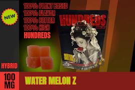 100mg THC Watermelon Z Gummies (10mg - 10 pack) - HUNDREDS