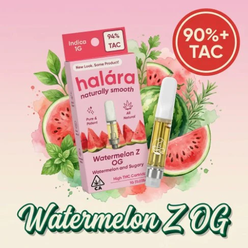 Halara - Halara 1g WatermelonZ OG Cartridge Main Image