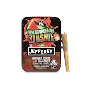 Watermelon Zlushie (I) | .65g 5pk Diamond Infused Jefferey Prerolls | West Coast Cure